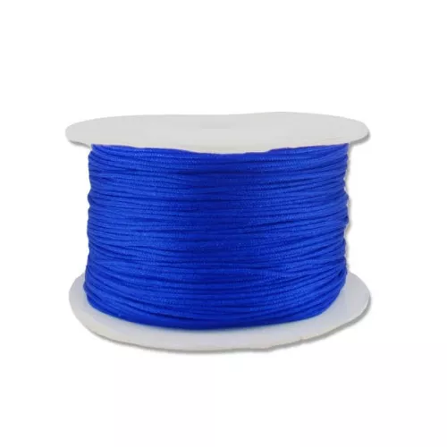 Hilo nilón trenzado 0.8 mm Azul eléctrico x50 m