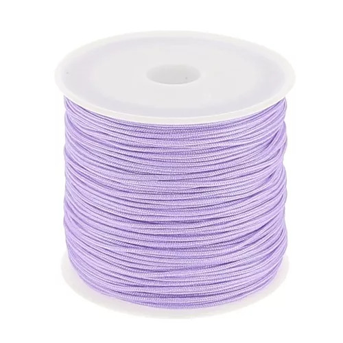 Hilo nilón trenzado 0.8 mm Lila x50 m