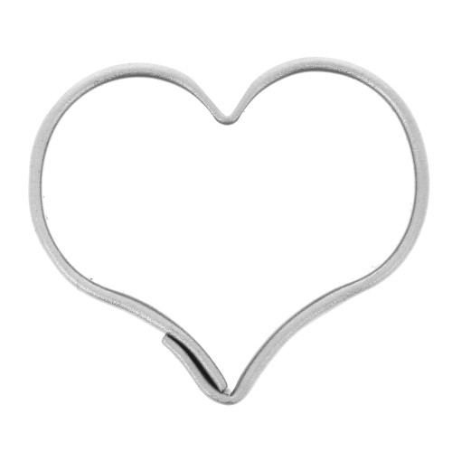 Mini cortador para moldear estaño 15x18 mm Corazón