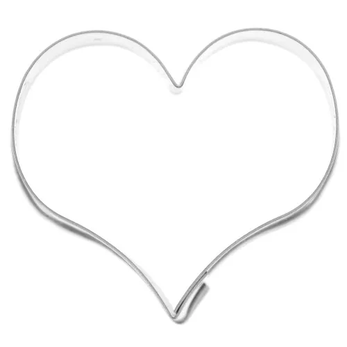 Mini matriz para moldear estaño 26x30 mm Corazón