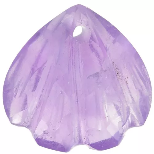 Gema de lentejuelas de concha de 12 mm - Amatista x1