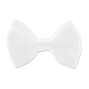 Nudo de satén 37 mm Blanco