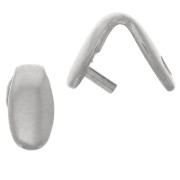 Pinzas para colgantes 7x3 mm - Acero inoxidable 304L x5