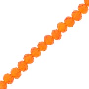 Redondas planas facetadas 6x5 mm Hyacinth x40cm|raw }}