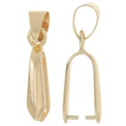 Cierre de colgante de 25 mm para crear bisutería - Dorado x1|raw }}