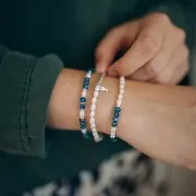 Cuentas facetadas redondas - redondas aplanadas 4x3,5 mm Siam x40cm