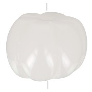 Cuenta calabaza 12 mm resina opaca - Blanco x1|raw }}
