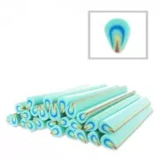 Caña arcilla polimerica 5x50 mm Pétalo Mint