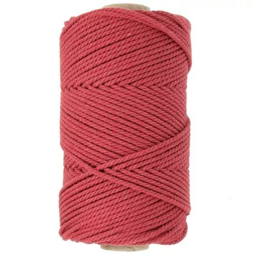 Bobina de cordón de algodón para macramé de 2 mm - Brick x100m