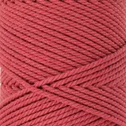 Bobina de cordón de algodón para macramé de 2 mm - Brick x100m