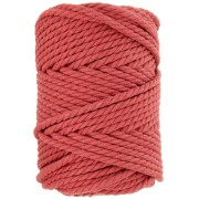 Bobina de cordón de algodón para macramé de 5 mm - Brick x50m