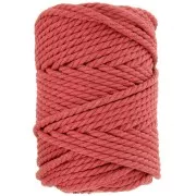 Bobina de cordón de algodón para macramé de 5 mm - Brick x50m