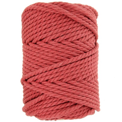 Bobina de cordón de algodón para macramé de 5 mm - Brick x50m