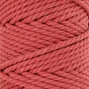 Bobina de cordón de algodón para macramé de 5 mm - Brick x50m