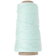 Bobina de cordón de algodón orgánico Détox XL macramé peinado - Menta x200 m|raw }}