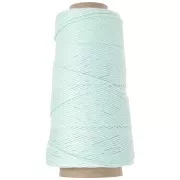 Bobine de cordon coton macramé Organic Cotton Détox XL peigné - Mint x200 m