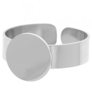 Anillo disco plano 10 mm Acero inox