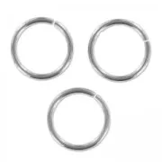 Anillas abiertas 12x1 mm Acero inox 304 x10