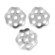 Casquillas filigrana 6 mm Acero inox 304 x50