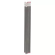 Paquete de 5 recambios de tinta roja para bolí