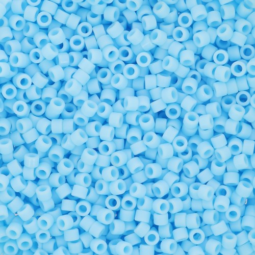 Toho Aiko 11/0 1,6 mm TA0143F - Opaque Frosted Blue Turquoise x4g