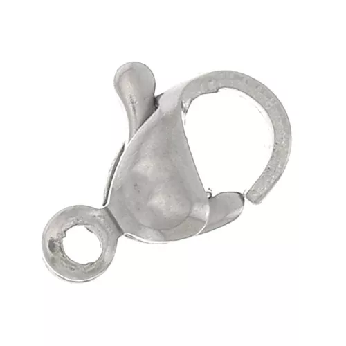 Cierre mosquetón 9 mm Acero inox
