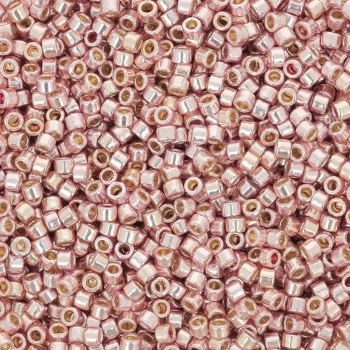 Toho Aiko 11/0 1.6 mm TA01PF552 - PF Galvanized Sweet Blush x4g