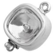 Cierre para cabujón PureCrystal 4470 de 10 mm - Bronce blanco x1