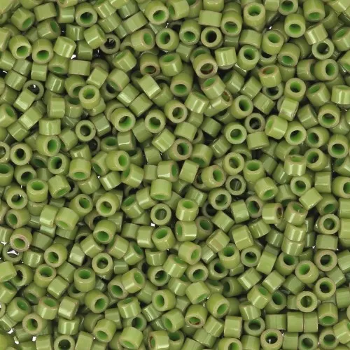Toho Aiko 11/0 1.6 mm TA011610 - Opaque Olive Luster x4g