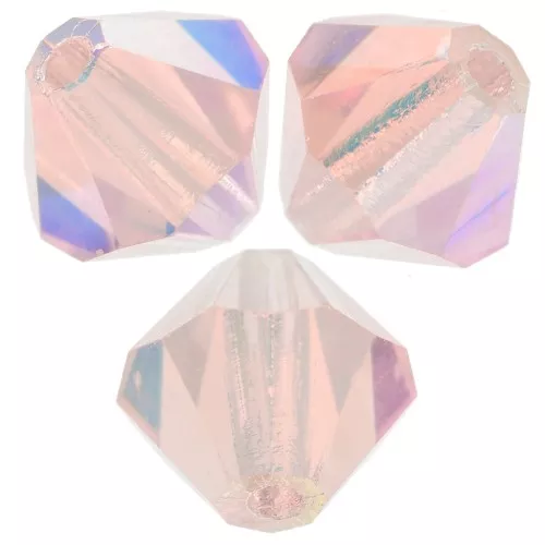 Cuentas tupis Preciosa - Arandela Bead 5 mm - Light Rose AB 2X x12