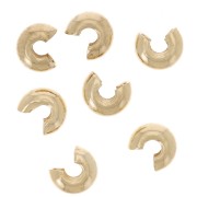 Cubiertas de perlas de oro triturables de 4 mm x50