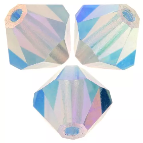 Cuentas tupis Preciosa - Arandela Bead 5 mm - Aguamarina AB 2X x12