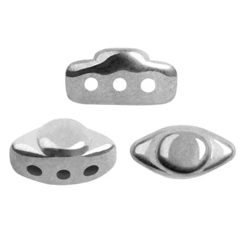 Cuentas de cristal Volos® de Puca® 4x8 mm - Labrador x10g