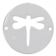 Separador 2 agujeros libélula 11x13mm de Plata 925
