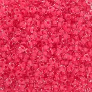 Preciosa Cuentas de rocalla 11/0 2 mm - Terra Intensive - Red Lined x20g