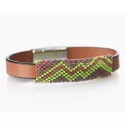 Preciosa Cuentas de rocalla 11/0 2 mm - Terra Intensive - Red Lined x20g