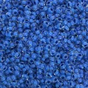 Cuentas de Rocalla Preciosa 11/0 de 2 mm - Terra Intensive - Blue Lined x20 g
