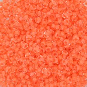 Cuentas de Rocalla Preciosa 11/0 de 2 mm - Terra Intensive - Naranja con ribete x 20 g