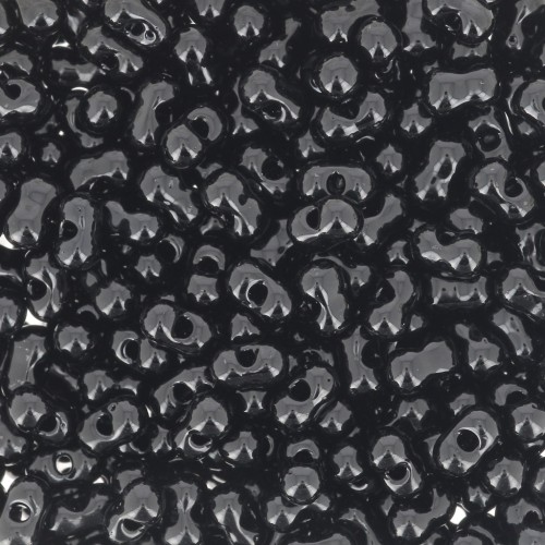Cuentas Berry Beads Miyuki 4,5 x 2,5 mm BB-401 - Negro x 10 g