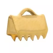 Tapones 6,5x6 mm - Acero inoxidable 304 Dorado x2