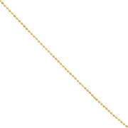 Cadena de eslabones de 2 mm - Acero inoxidable 304 Dorado x1m|raw }}