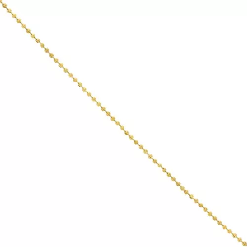 Cadena de eslabones de 2 mm - Acero inoxidable 304 Dorado x1m