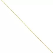 Cadena de eslabones de 1,5 mm - Acero inoxidable 304 dorado x50cm