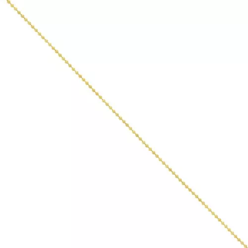 Cadena de eslabones de 1,5 mm - Acero inoxidable 304 dorado x50cm