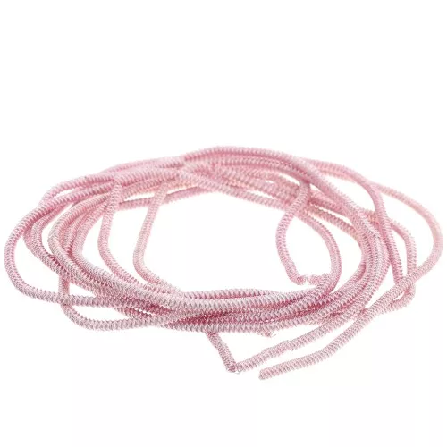 Caña rizada para bordar - Broches y bisutería bordada 1,6 mm - Baby Pink x5g