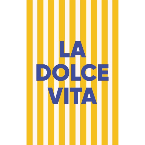 Tarjetas de joyería - Tarjetas de agradecimiento - La Dolce Vita - Ocre - Azul noche x10