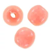 Cuentas redondas Shiny 3 mm Peach Coral x50
