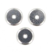 Rondeles de metal 4 mm en acier inox x10