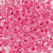 Preciosa Cuentas de rocalla 6/0 4 mm - Terra Intensive - Forrado rosa x20g