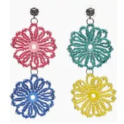 Preciosa Cuentas de rocalla 6/0 4 mm - Terra Intensive - Lila Forrada x20g